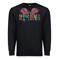 Black she is strong Premium Sweatshirt - Artiststas
