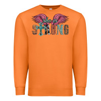 Carrot she is strong Premium Sweatshirt - Artiststas