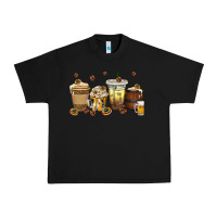 Black beer coffee cups Urban Heavy Tee - texasbilliewilder
