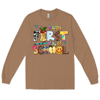 Toasted Coconut happy first day of school Long Sleeve Tee - AdoDesignShop