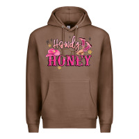 Chestnut howdy honey Premium Hoodie - MaliasSmallBusiness