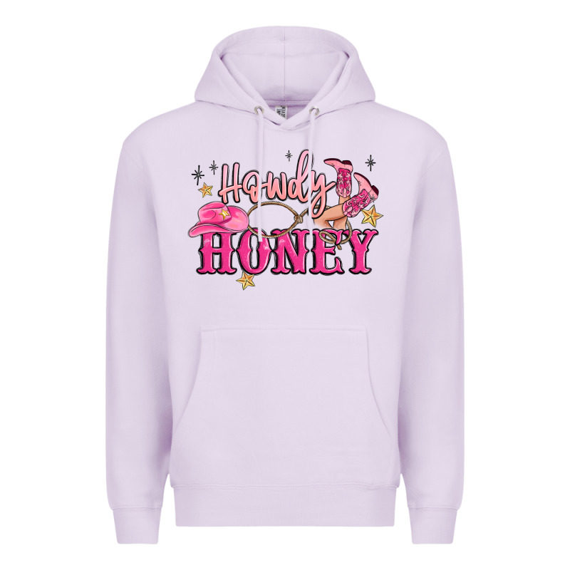 Howdy Honey Premium Hoodie by MaliasSmallBusiness | Teevron