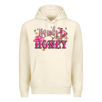 Sandshell howdy honey Premium Hoodie - MaliasSmallBusiness