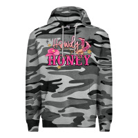 Slate Camo howdy honey Premium Hoodie - MaliasSmallBusiness