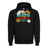 Black volleyball is my favorite season Zipper Hoodie - HRA Design Shop