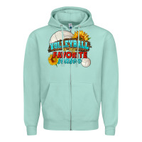 Seafoam volleyball is my favorite season Zipper Hoodie - HRA Design Shop