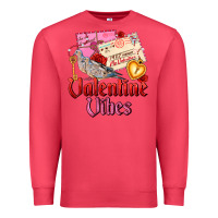 Cardinal valentine vibes Premium Sweatshirt - AdoDesignShop