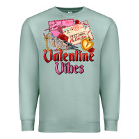 Seafoam valentine vibes Premium Sweatshirt - AdoDesignShop
