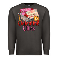 Smoke valentine vibes Premium Sweatshirt - AdoDesignShop