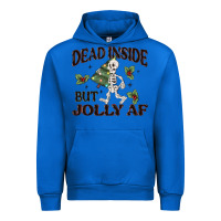 Cobalt dead inside but jolly af Urban Hoodie - MaliasSmallBusiness