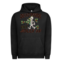 Pigment Black dead inside but jolly af Urban Hoodie - MaliasSmallBusiness