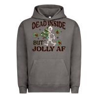 Pigment Tornado dead inside but jolly af Urban Hoodie - MaliasSmallBusiness