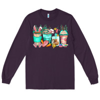 Plum easter nurse coffee cups Long Sleeve Tee - Zillion Design Studio