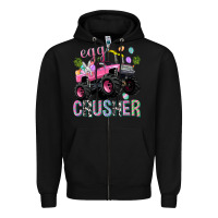 Black easter egg crusher neo Zipper Hoodie - Neo Western