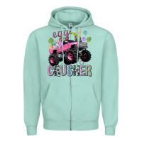 Seafoam easter egg crusher neo Zipper Hoodie - Neo Western