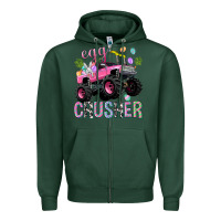 Sports Green easter egg crusher neo Zipper Hoodie - Neo Western