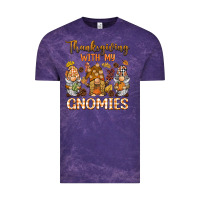 Cloud Purple thanksgiving with my  gnomies Vintage Tee - BarkalooDesign