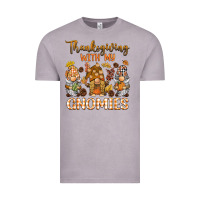 Vintage Zinc thanksgiving with my  gnomies Vintage Tee - BarkalooDesign