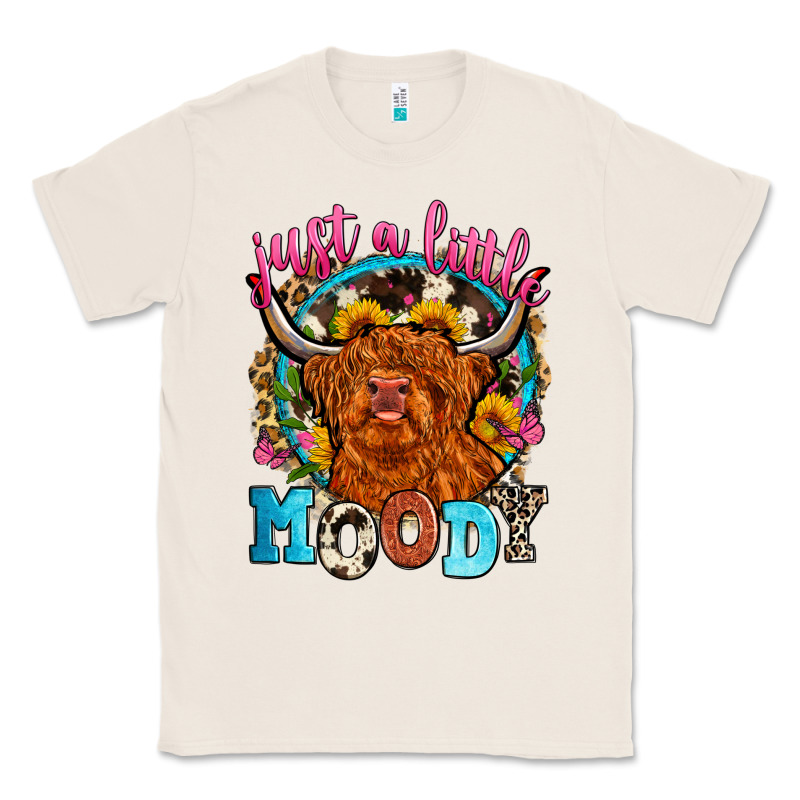 Just A Little Moody Classic Tee by Zillion Design Studio | Teevron