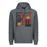Rock crawfish junkie Premium Hoodie - MaliasSmallBusiness