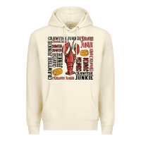 Sandshell crawfish junkie Premium Hoodie - MaliasSmallBusiness