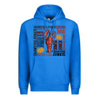 True Royal crawfish junkie Premium Hoodie - MaliasSmallBusiness