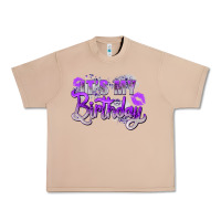 Burro purple its my birthday Urban Heavy Tee - Zillion Design Studio