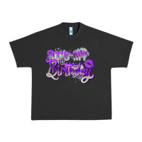 Pigment Black purple its my birthday Urban Heavy Tee - Zillion Design Studio