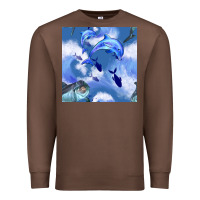 Chestnut dolphins Premium Sweatshirt - BundleAndBundleShop