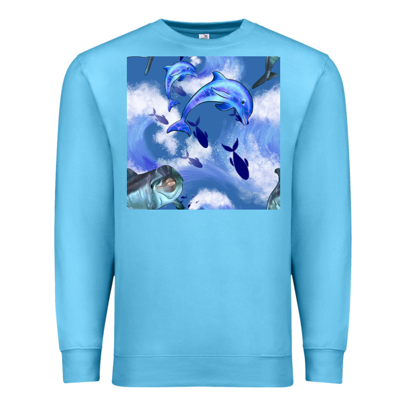 Dolphins Premium Sweatshirt by BundleAndBundleShop | Teevron