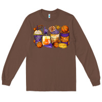 Chestnut basketball coffee cups Long Sleeve Tee - Zillion Design Studio