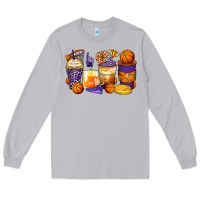 Moon Dust basketball coffee cups Long Sleeve Tee - Zillion Design Studio