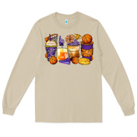 Mushroom basketball coffee cups Long Sleeve Tee - Zillion Design Studio