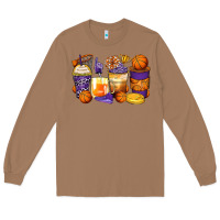 Toasted Coconut basketball coffee cups Long Sleeve Tee - Zillion Design Studio
