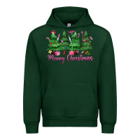 Forest Green Merry Christmas Nurse trees Urban Hoodie - MaliasSmallBusiness