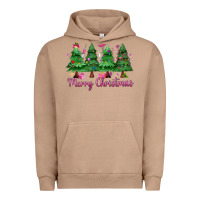 Pigment Burro Merry Christmas Nurse trees Urban Hoodie - MaliasSmallBusiness