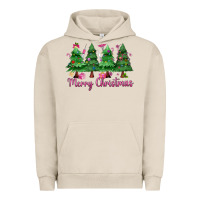 Pigment French Oak Merry Christmas Nurse trees Urban Hoodie - MaliasSmallBusiness