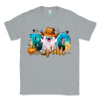 Heather Grey Boo Y'all Classic Tee - texasbilliewilder