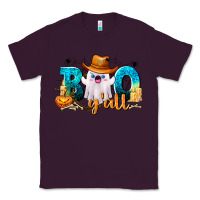 Plum Boo Y'all Classic Tee - texasbilliewilder