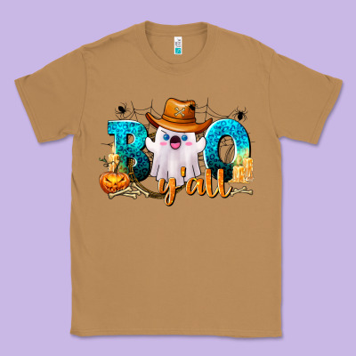 Boo Y'all Classic Tee Designed By Texasbilliewilder