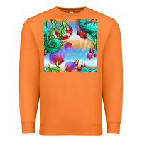 Carrot seahorse and beach Premium Sweatshirt - BundleAndBundleShop
