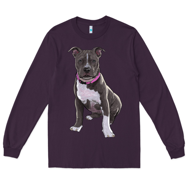 Pitbull Long Sleeve Tee by RanaPortraitStore | Teevron