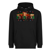 Black western christmas gifts Heavyweight Hoodie - AdoDesignShop