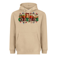 Mushroom western christmas gifts Heavyweight Hoodie - AdoDesignShop