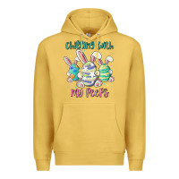 Antique Gold chilling with my peeps Premium Hoodie - MaliasSmallBusiness