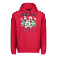 Cardinal chilling with my peeps Premium Hoodie - MaliasSmallBusiness