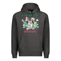 Charcoal Heather chilling with my peeps Premium Hoodie - MaliasSmallBusiness