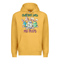 Mustard chilling with my peeps Premium Hoodie - MaliasSmallBusiness