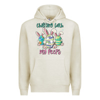 Oatmeal Heather chilling with my peeps Premium Hoodie - MaliasSmallBusiness