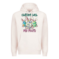Pale Pink chilling with my peeps Premium Hoodie - MaliasSmallBusiness